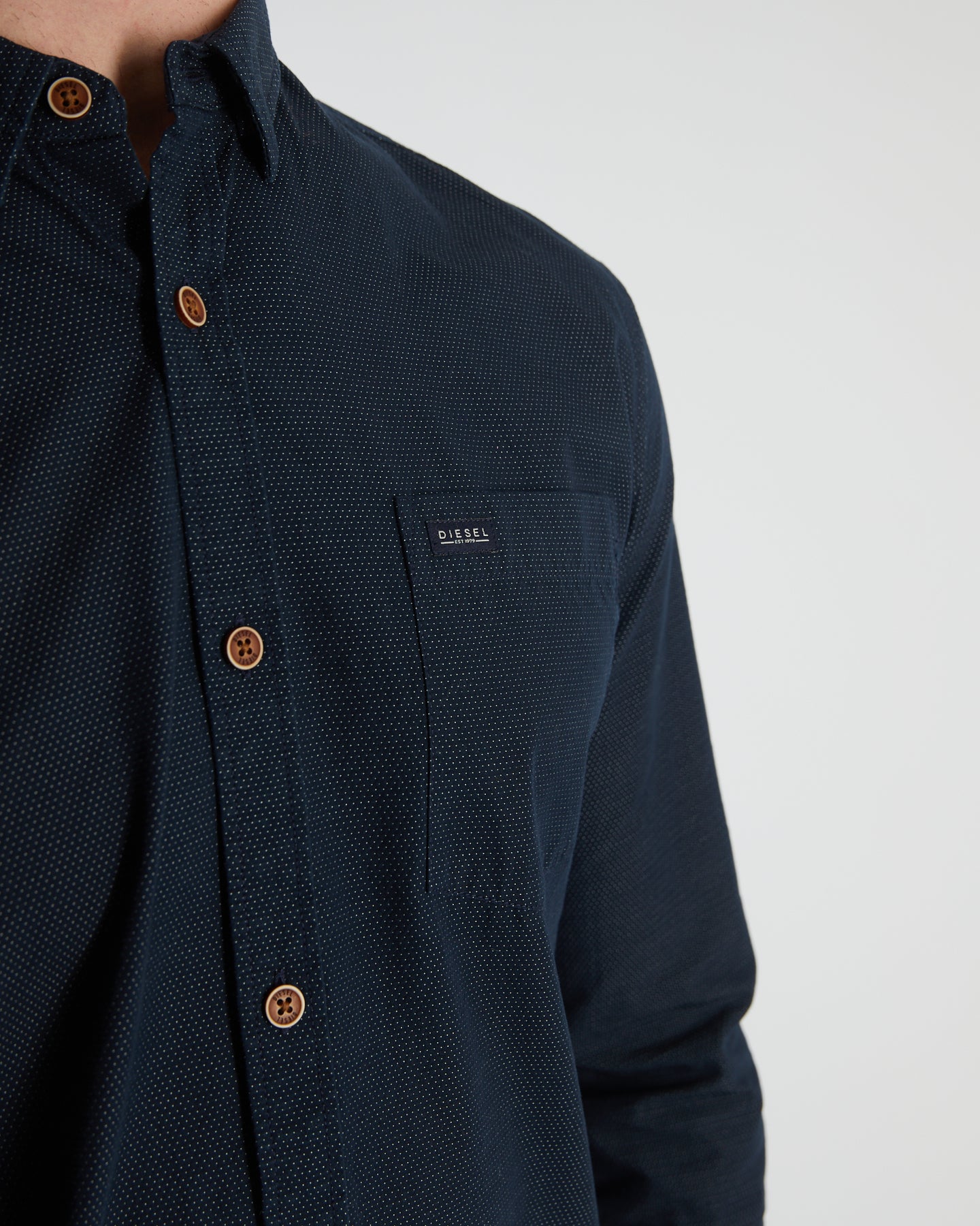 Diesel Drummer L/S Shirt North Navy