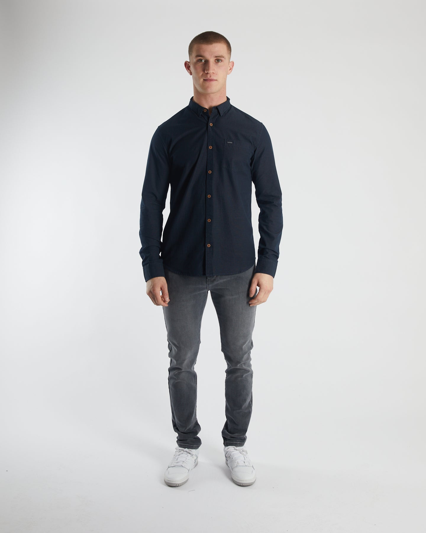 Diesel Drummer L/S Shirt North Navy