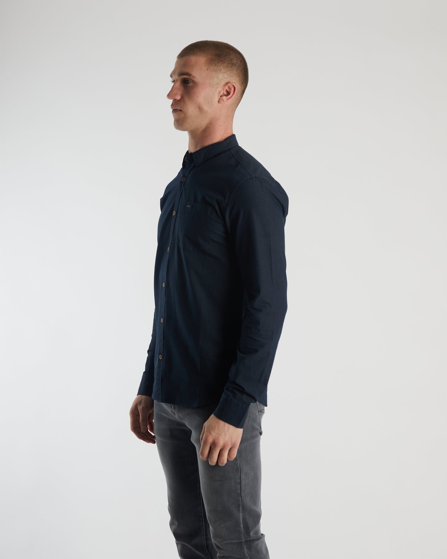 Diesel Drummer L/S Shirt North Navy