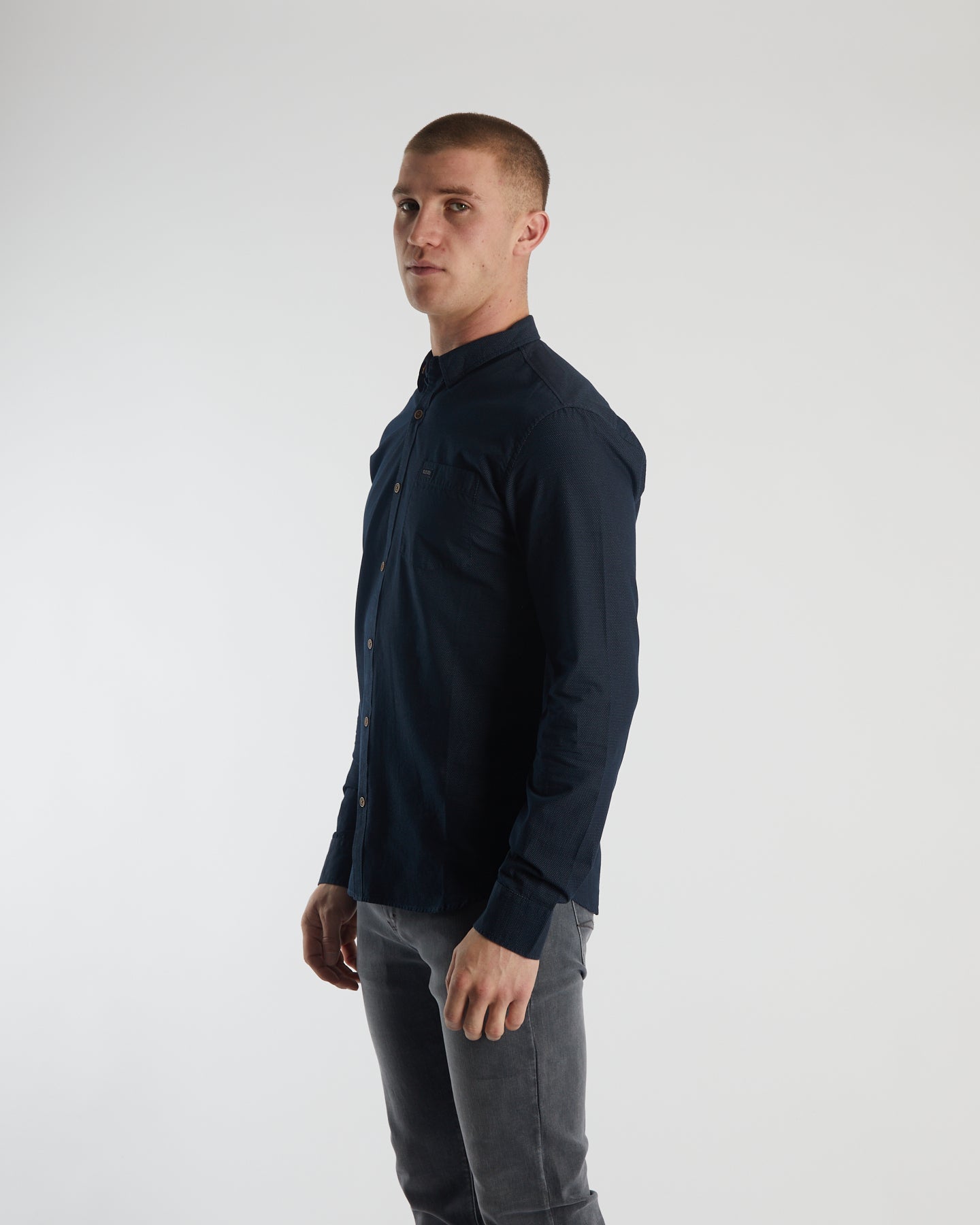 Diesel Drummer L/S Shirt North Navy