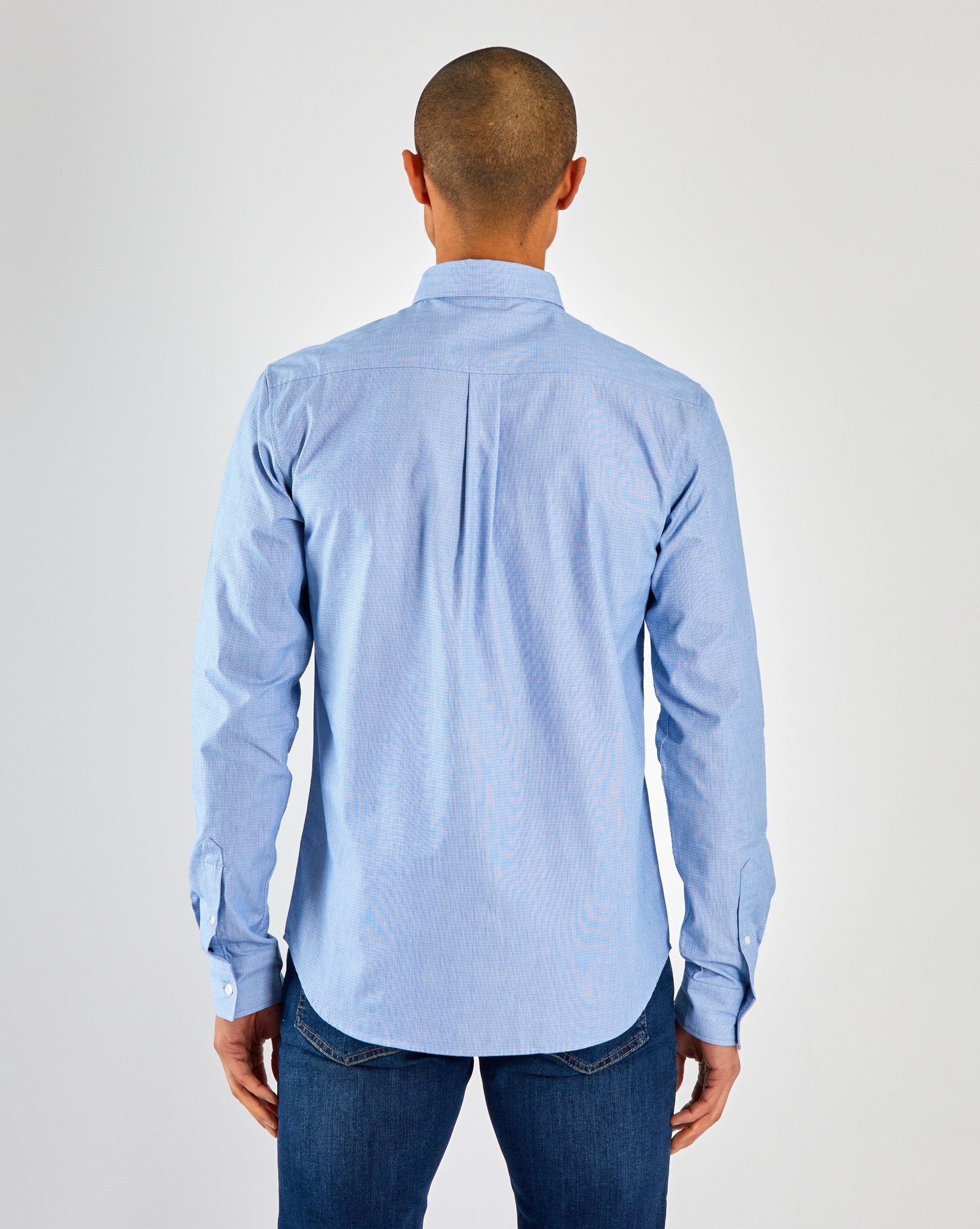 Diesel Jenk LS Shirt Blue