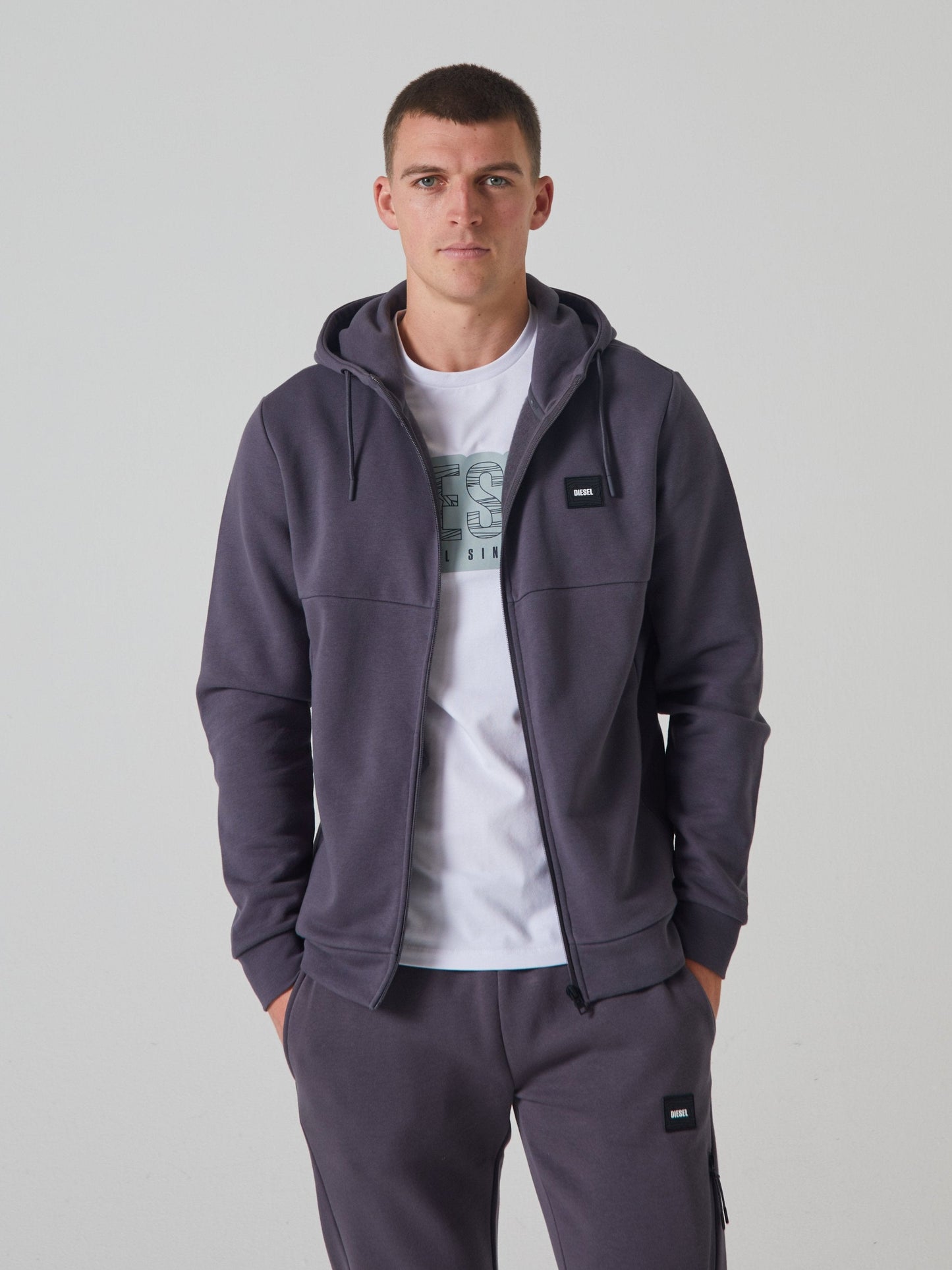 Kaleb Zipper Scorpion Grey