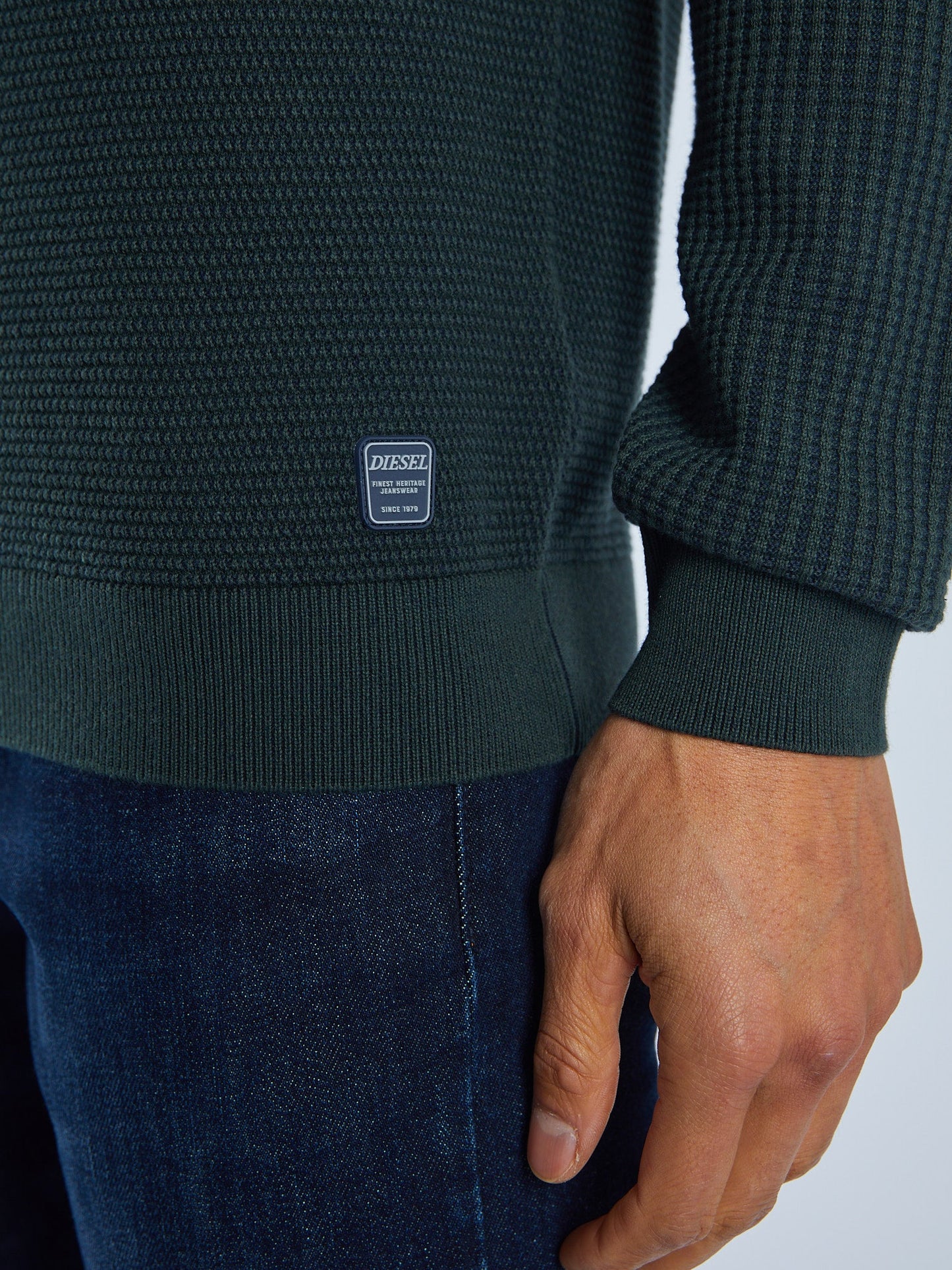 Diesel Samson Sweater Workwear Green Marl