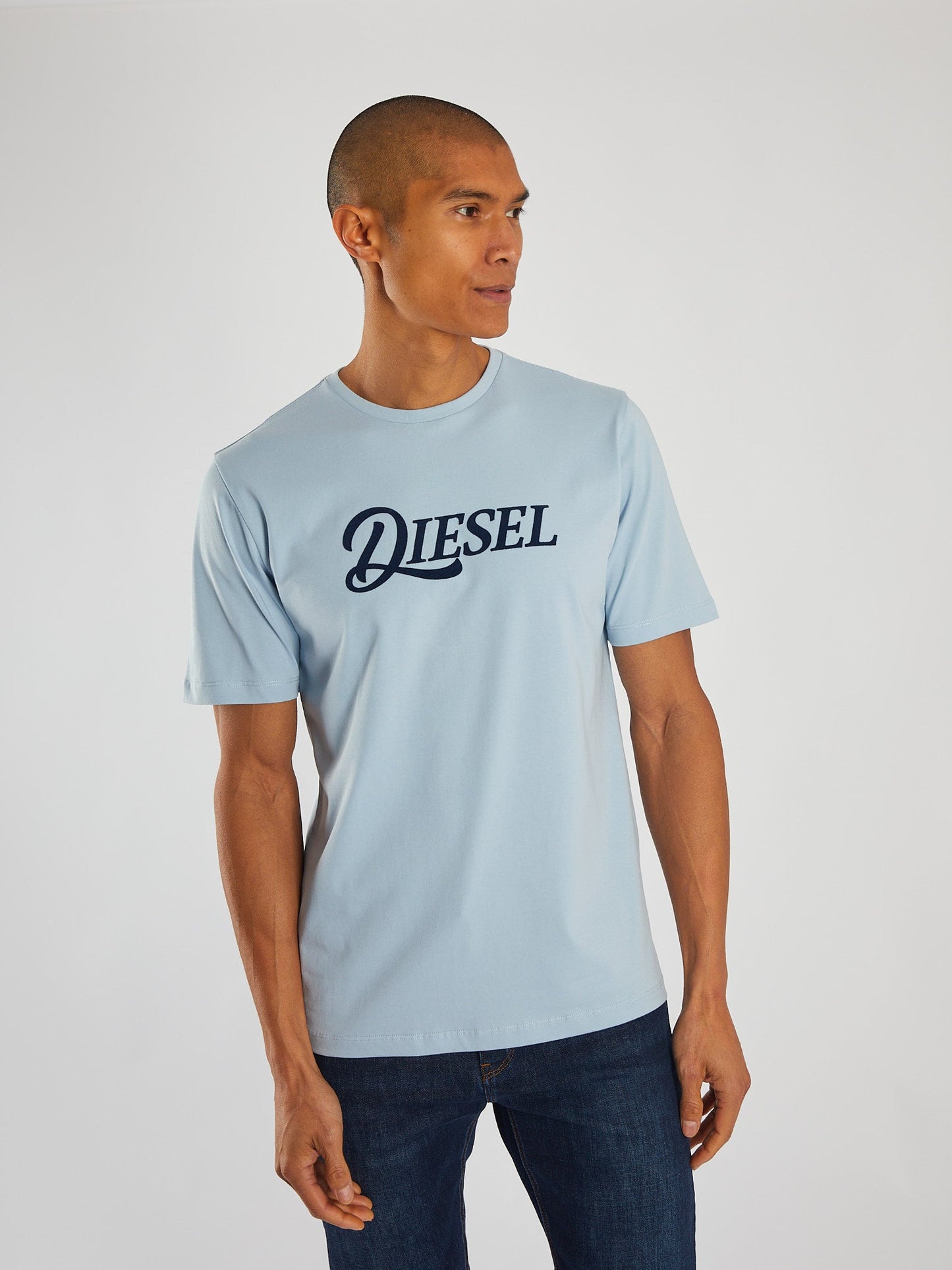 Diesel Shayne Tee Buoy Blue