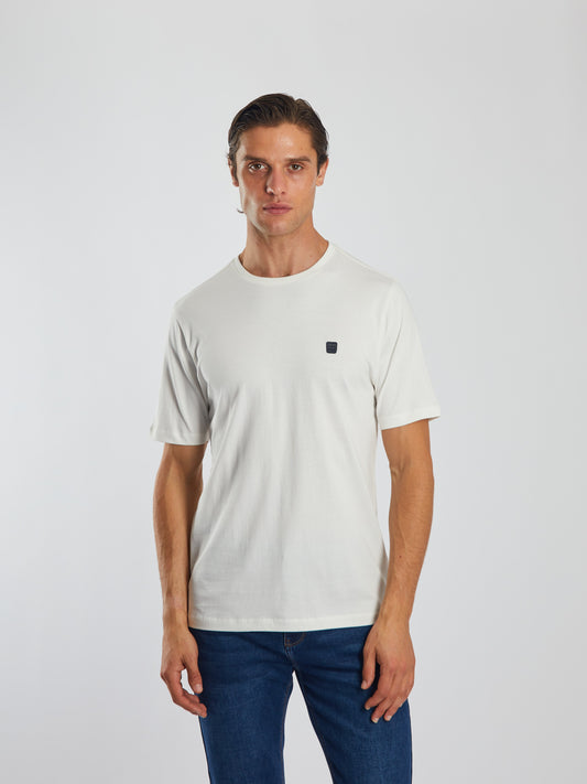 Diesel Sheenan Tee Milky White