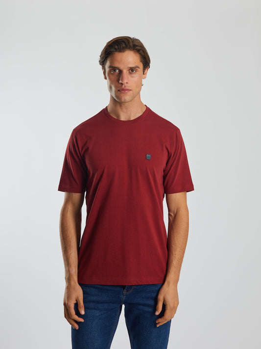 Diesel Sheenan Tee Havana Red