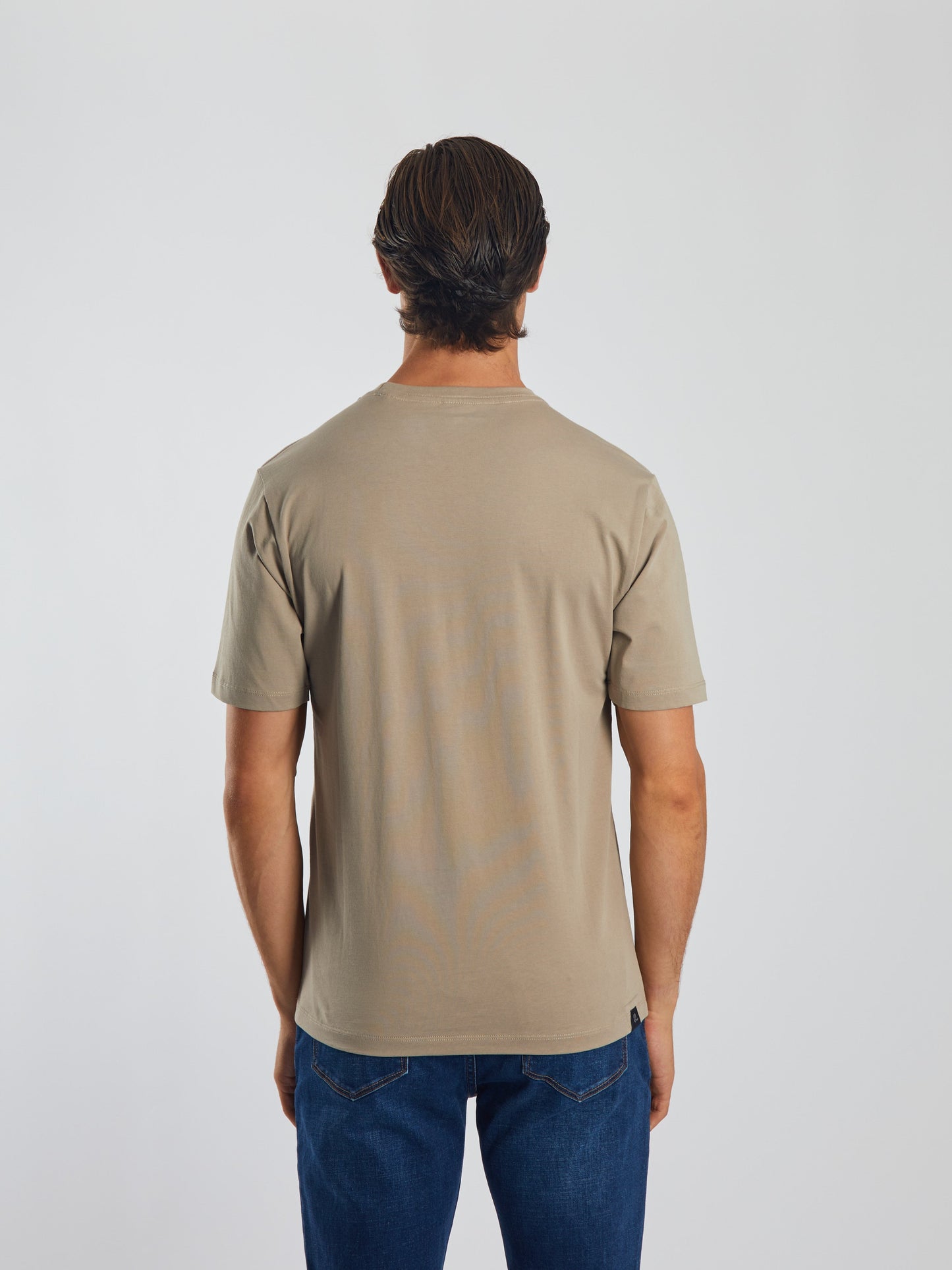 Diesel Soren Tee Stone Biscuit