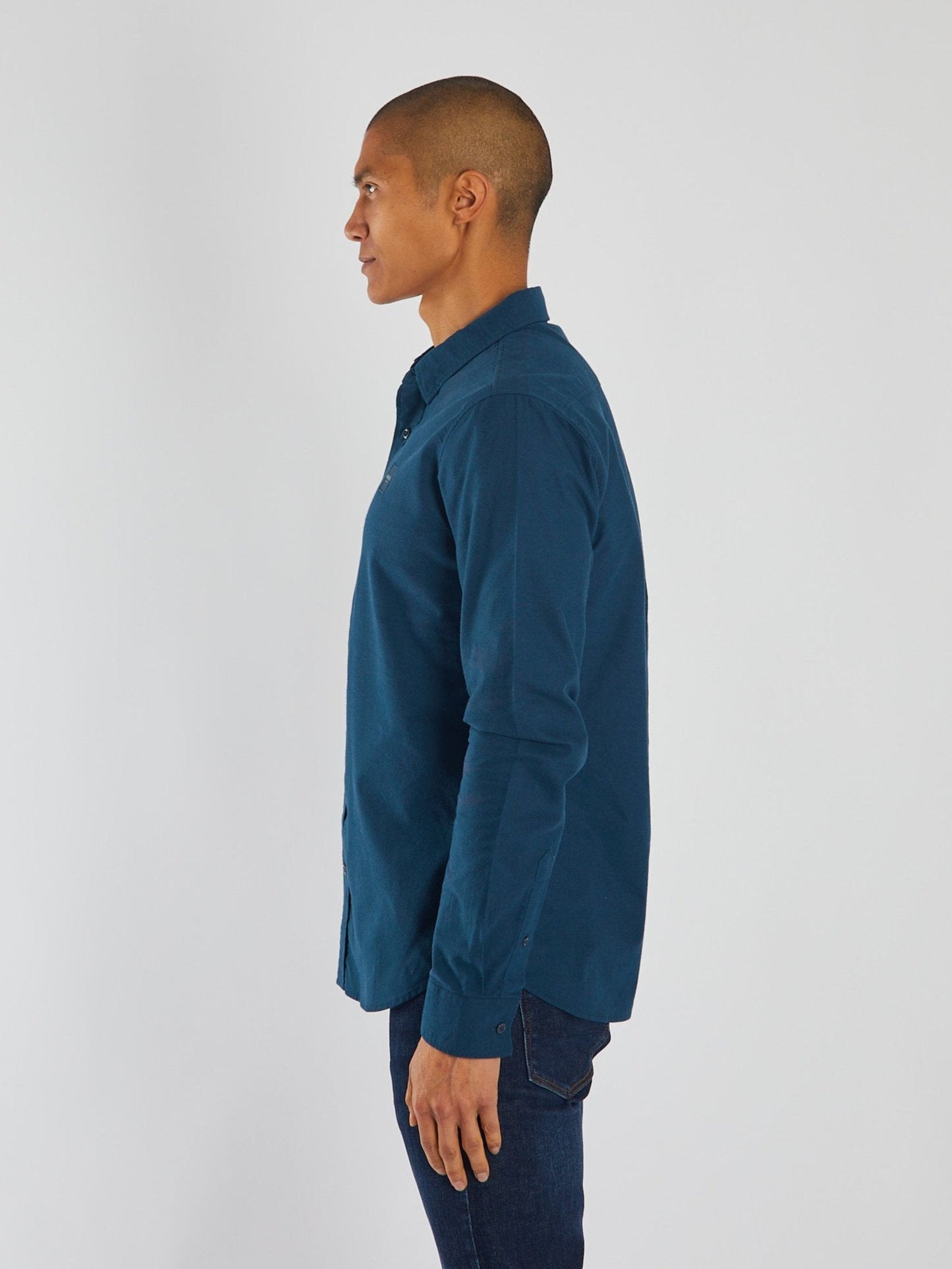 Diesel Temple Shirt Midnight Teal