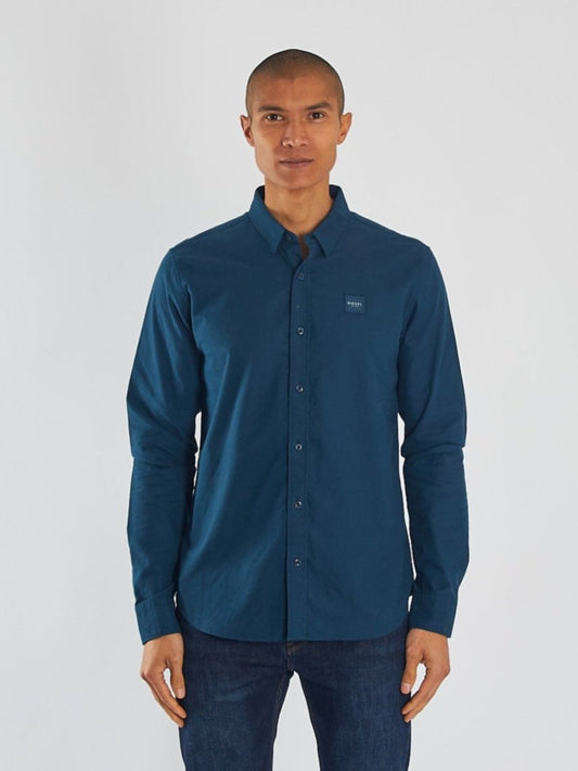 Diesel Temple Shirt Midnight Teal