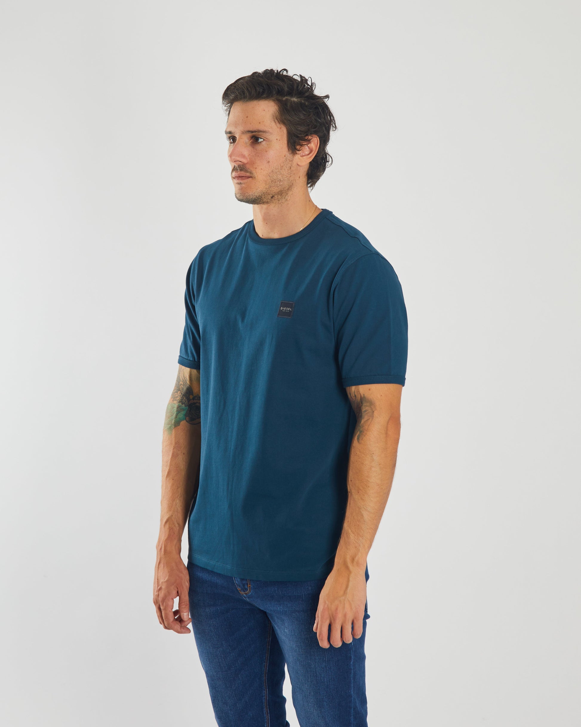 Thaddeus Tee Midnight Teal