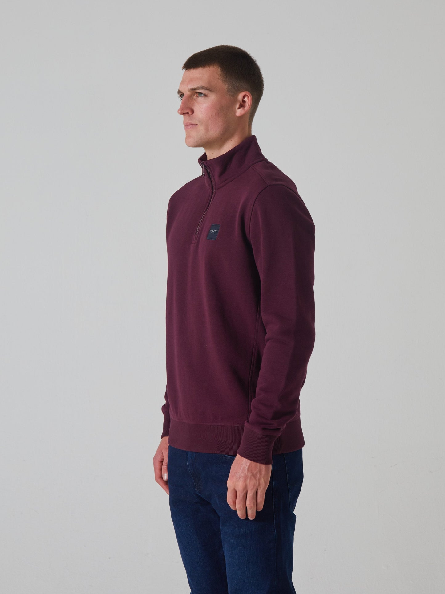 Thomas Half Zip Wine Port