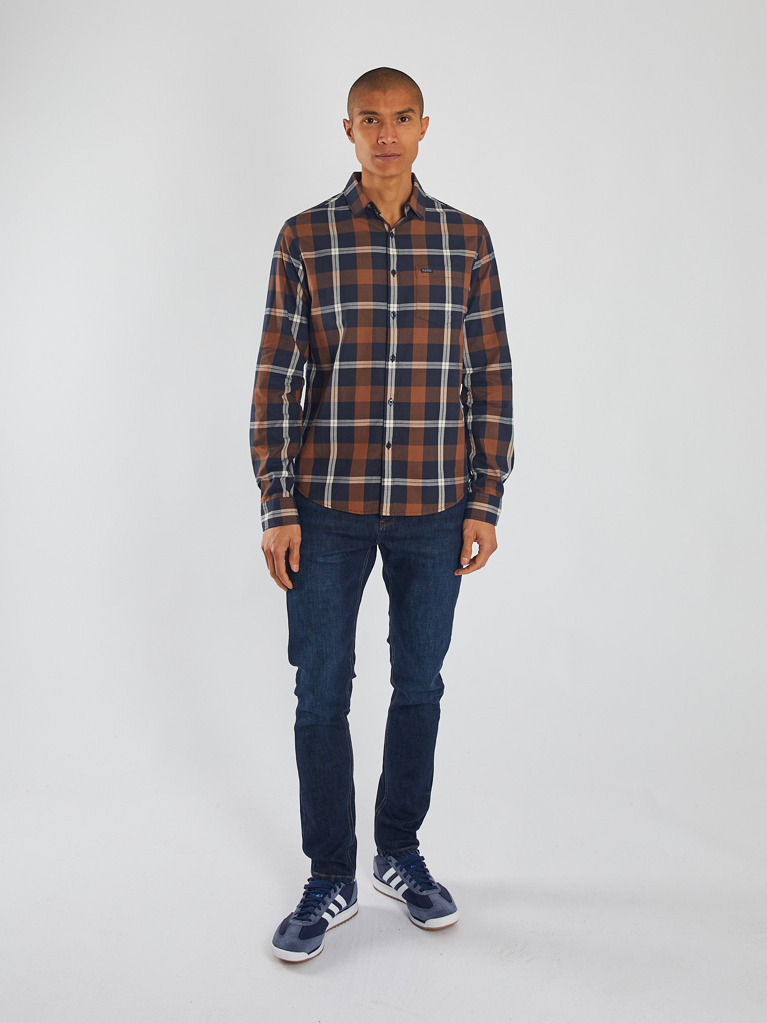 Diesel Maple Wood Check Shirt