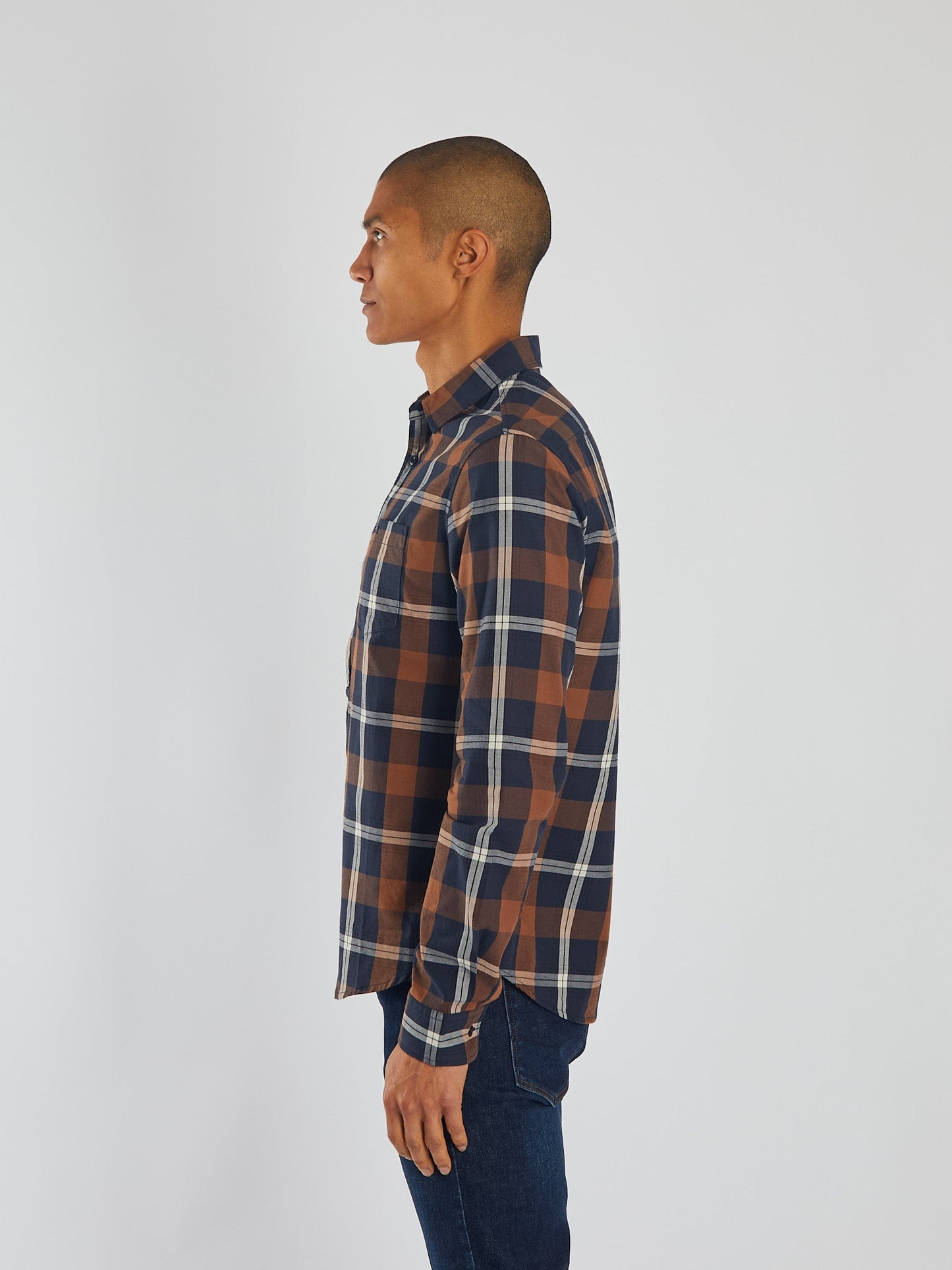 Diesel Maple Wood Check Shirt