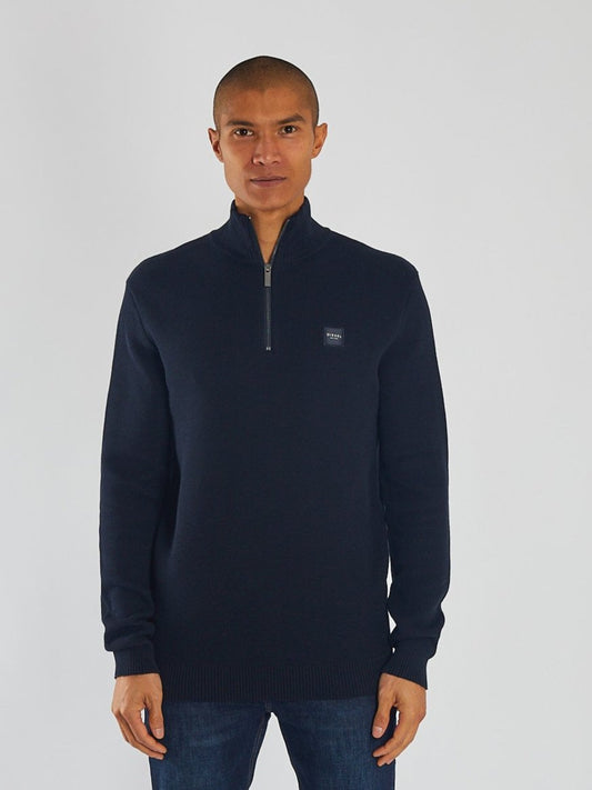 Diesel Twain Half Zip North Navy