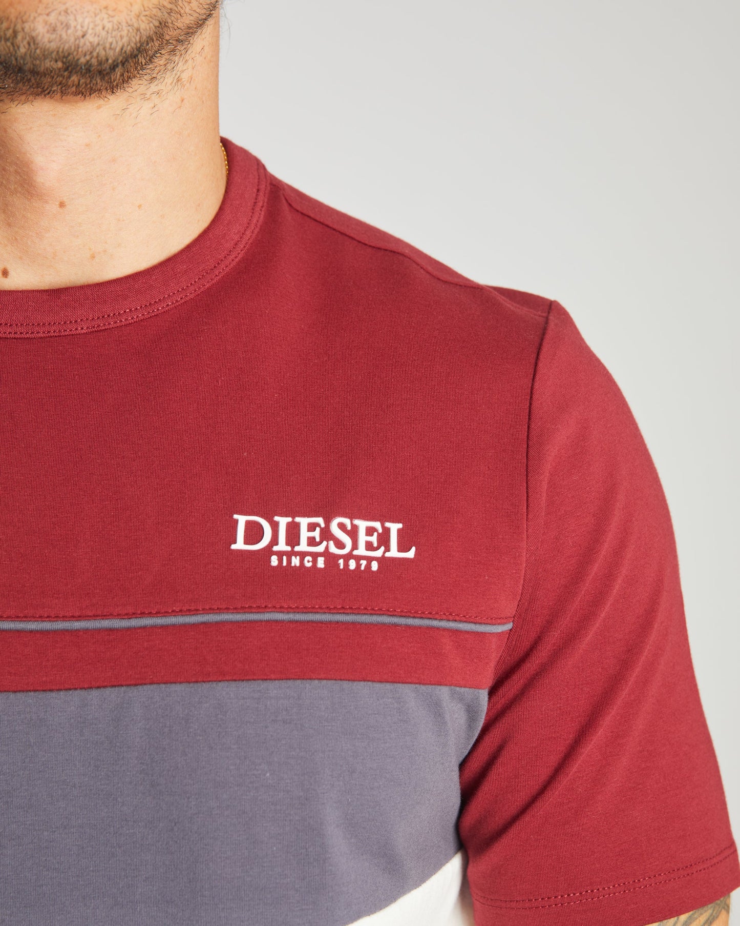 Diesel Brad Tee Red Plasma